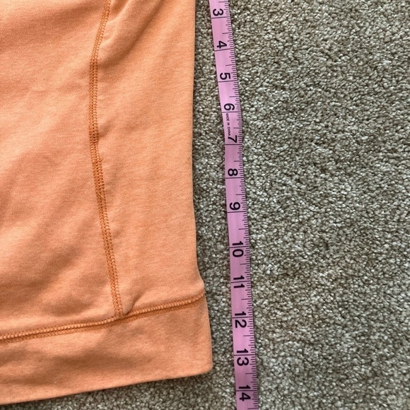 Peter Millar 100% Cotton Small Orange Long Sleeved Lightweight Zip Up Jacket - Picture 7 of 8